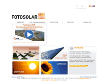 Tablet Screenshot of fotosolar.com
